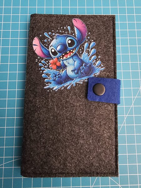 Filzetui mit Stitch Motiv (S4)
