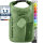 Nordlight Wasserdichter Tasche Dry Bag 2L - Roll Top Tasche KurierTasche dunkelgrün/transparent