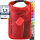 Nordlight Wasserdichter Tasche Dry Bag 5L - Roll Top Tasche KurierTasche rot/transparent