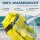 Nordlight Wasserdichter Tasche Dry Bag 5L - Roll Top Tasche KurierTasche rot/transparent