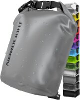 Nordlight Wasserdichter Tasche Dry Bag 5L - Roll Top Tasche KurierTasche grau