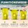 Nordlight Wasserdichter Tasche Dry Bag 15L - Roll Top Tasche KurierTasche metallic