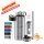 BeMaxx Trinkflasche Edelstahl ACTIVE FLASK silber 950ml