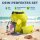 Nordlight 3er Set Wasserdichter Tasche Dry Bag 10L - Roll Top Tasche KurierTasche Gelb semi-transparent