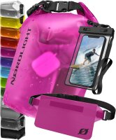Nordlight 3er Set Wasserdichter Tasche Dry Bag 5L - Roll...