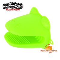 Silikon-Topfhandschuh CROCO – grün