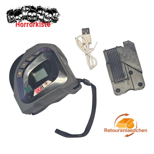 Doit 2in1 Laser-Maßband 40m Entfernungsmesser + 5m Bandmaß | USB, Display, Akku