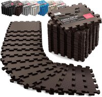 Puzzlematte 18-tlg. braun 32x32cm –...
