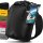 Nordlight Schwarz, 5 Liter wasserdichte Tasche mit Handyhülle + Roll-Top, Schultergurt | Drybag wasserfester Tasche Beutel Packsack Seesack Wassersack Wetbag | Baden Schwimmen Strand SUP