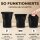 Nordlight Schwarz, 5 Liter wasserdichte Tasche mit Handyhülle + Roll-Top, Schultergurt | Drybag wasserfester Tasche Beutel Packsack Seesack Wassersack Wetbag | Baden Schwimmen Strand SUP