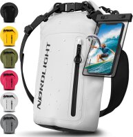 Nordlight Weiß, 30 Liter wasserdichte Tasche mit...