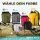 Nordlight Gelb, 10 Liter wasserdichte Tasche mit Handyhülle + Roll-Top, Schultergurt | Drybag wasserfester Tasche Beutel Packsack Seesack Wassersack Wetbag | Baden Schwimmen Strand SUP