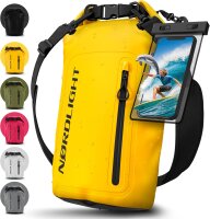 Nordlight Gelb, 20 Liter wasserdichte Tasche mit...
