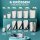 Nordlight Wasserdichter Tasche Dry Bag 5L - Roll Top Tasche KurierTasche weiß