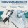 Nordlight Wasserdichter Tasche Dry Bag 5L - Roll Top Tasche KurierTasche weiß