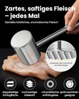 Brendo Premium Fleischklopfer aus Massiven Edelstahl