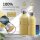 BeMaxx Trinkflasche Edelstahl ACTIVE FLASK Popcorn-creme Bamboo-Verschluss 950ml