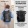 Nordlight Wasserdichter Tasche Dry Bag 25l - Roll Top Tasche KurierTasche schwarz