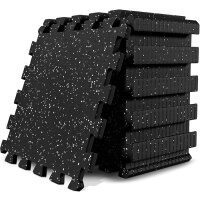 Puzzlematte / Bodenschutzmatte Fitness – 18 Teile...