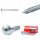 Fischer Holzbauschrauben Tellerkopf 10,0 x 280 mm TX40 – Power-Fast – 50 Stück