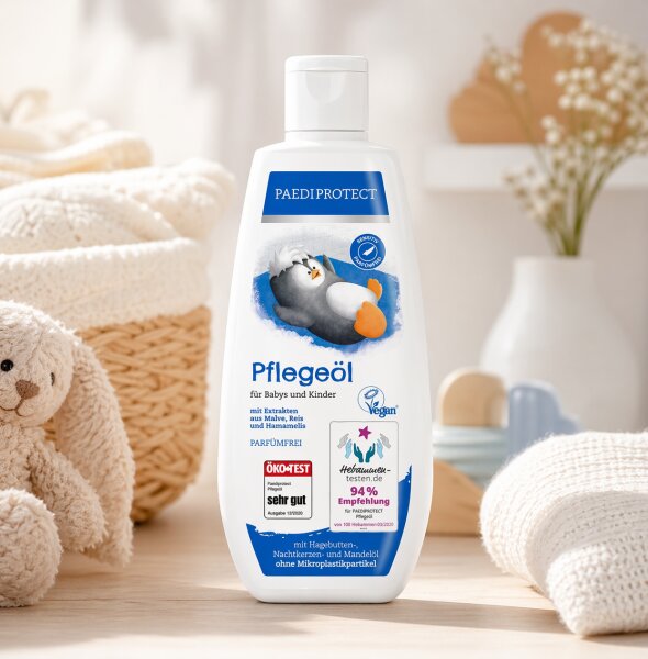 PAEDIPROTECT Pflegeöl – Sanfte Pflege für empfindliche Babyhaut