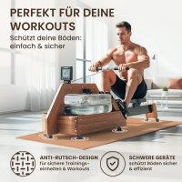 Puzzlematte 18-tlg. Cork 32x32cm – Bodenschutzmatten für Fitness & Homegym