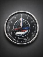 Ford Mustang Funk-Wanduhr mit Beleuchtung –...