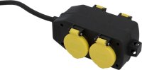 UNITEC Schuko-Steckdosenblock 4-fach IP44 – 5 m...
