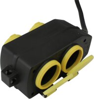 UNITEC Schuko-Steckdosenblock 4-fach IP44 – 5 m Kabel, Innen- & Außenbereich