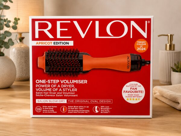 Revlon Salon One-Step Haartrockner & Volumizer – Warmluftbürste für Volumen, Glanz und Styling