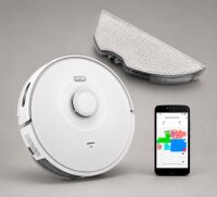 MEDION X10 SW Saug- und Wischroboter –...