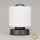 LUMIDA Looks LED-Tischleuchte – Glas-Lampenschirm, 3-fach Touchdimmer