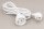 UNITEC Schutzkontakt-Verlängerung 2 m – H05VV-F 3G1,5 mm², Weiß