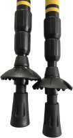 National Geographic Trekkingstöcke Anti-Shock – 2er Set, teleskopisch, 79–135 cm