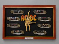 Bradford Exchange AC/DC Anniversary Messerkollektion in...