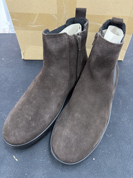 VITAFORM Gr.41 Damen- Stiefelette Verloursleder Chelsea
