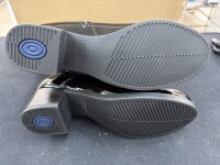 VITAFORM Gr. 38 Damen Stiefelette aus Samtziegenleder  & Lackstretch – Modell Luisa